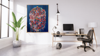 Original Pop Art Oil Painting "Imagination Bursts"