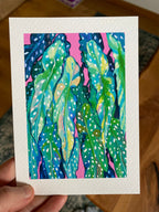 Shades of Polka Dot Art Print Illustration