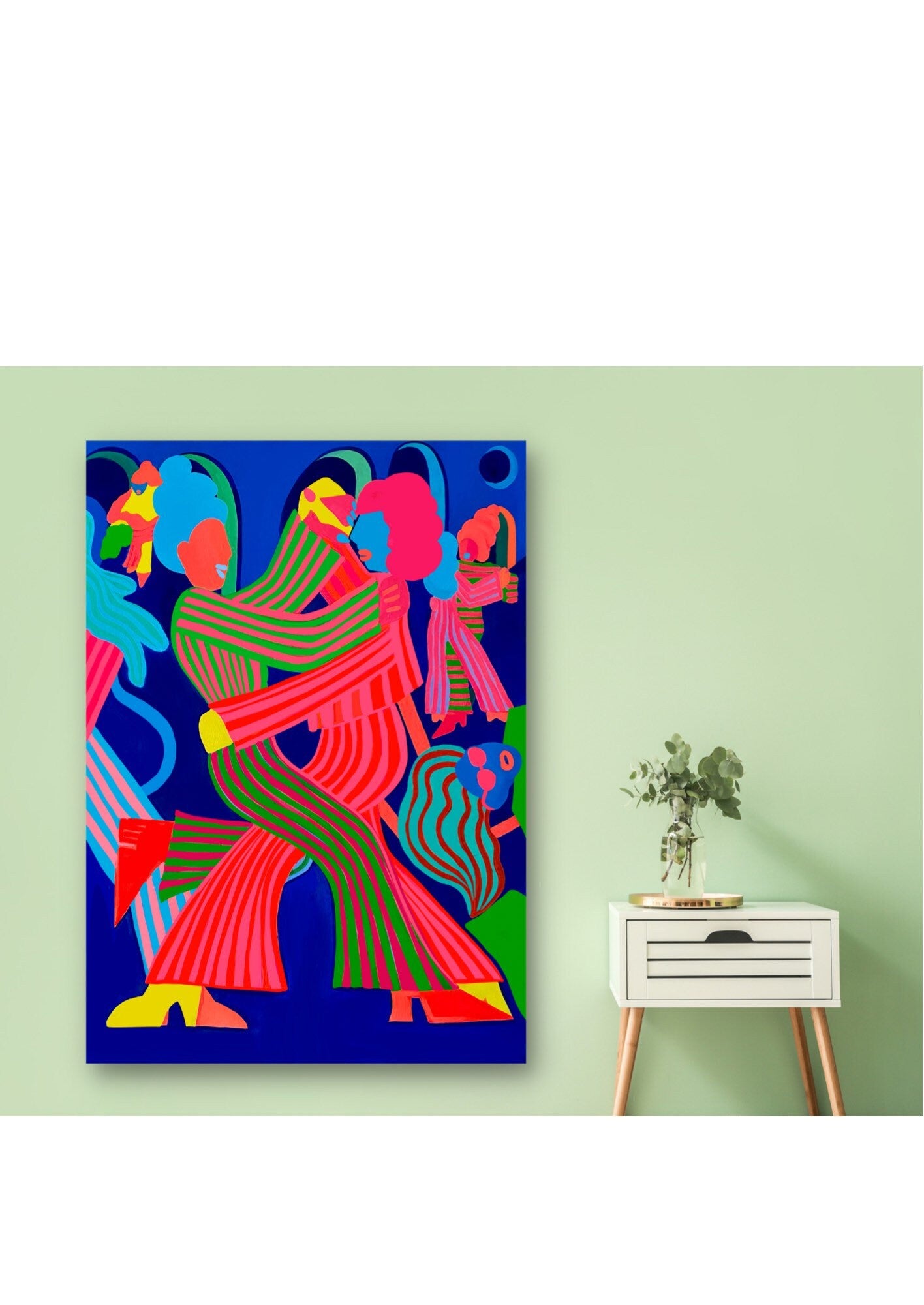 Just dance - Original Art print , by KKArts