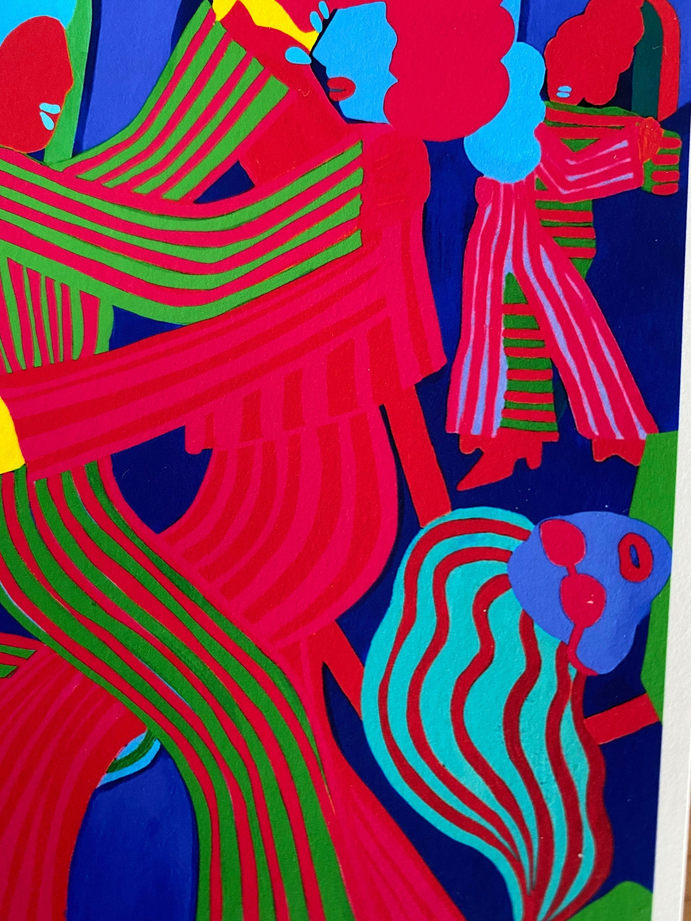 Just dance - Original Art print , by KKArts