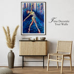 Ballet Dancer Art Print from original Ballerina Painting