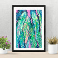 Shades of Polka Dot Art Print Illustration
