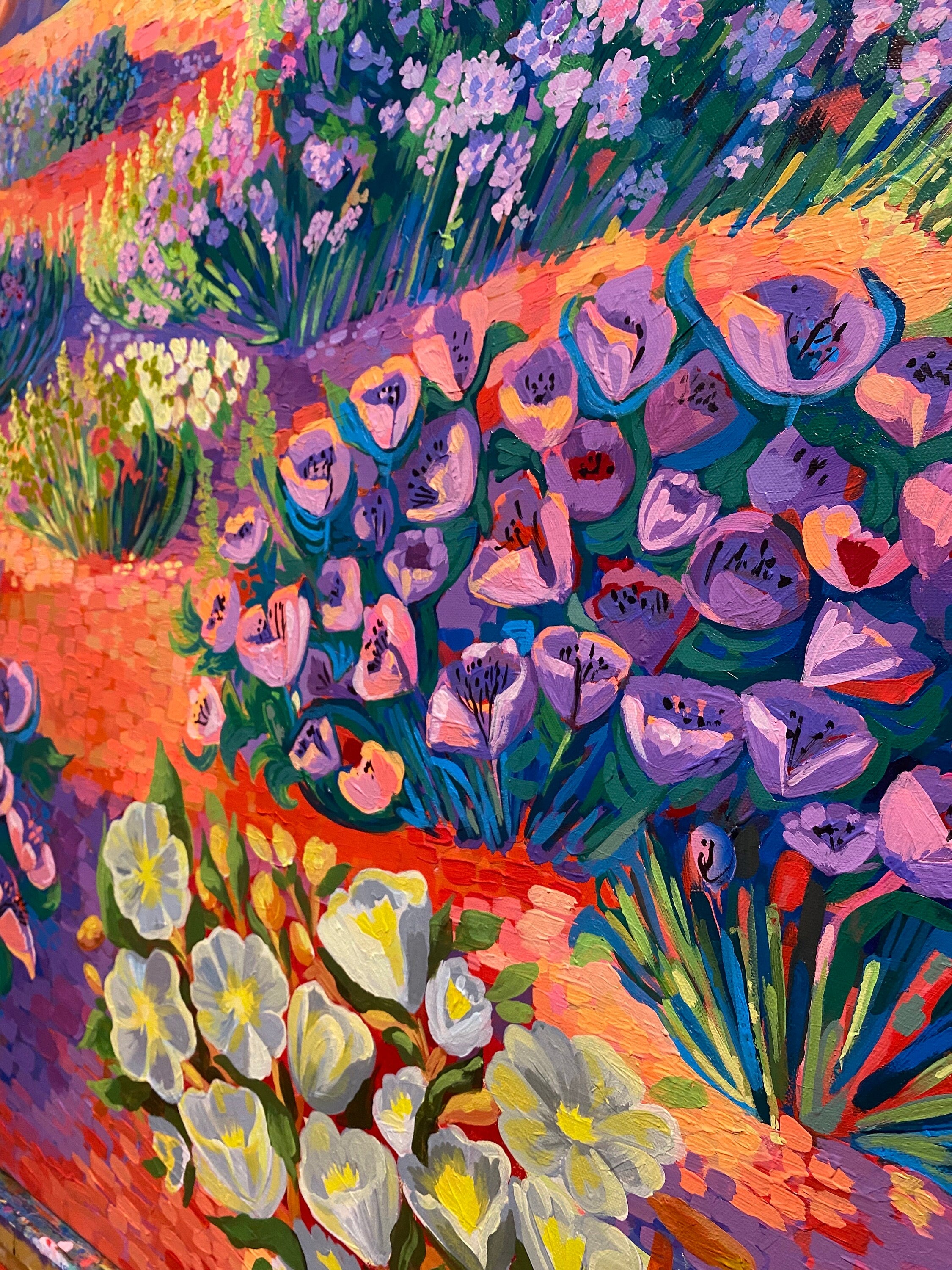 Art print of Original landscape oil and acrylic painting