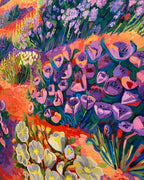Kunstdruck des Original-Landschafts-Öl- und Acrylbildes