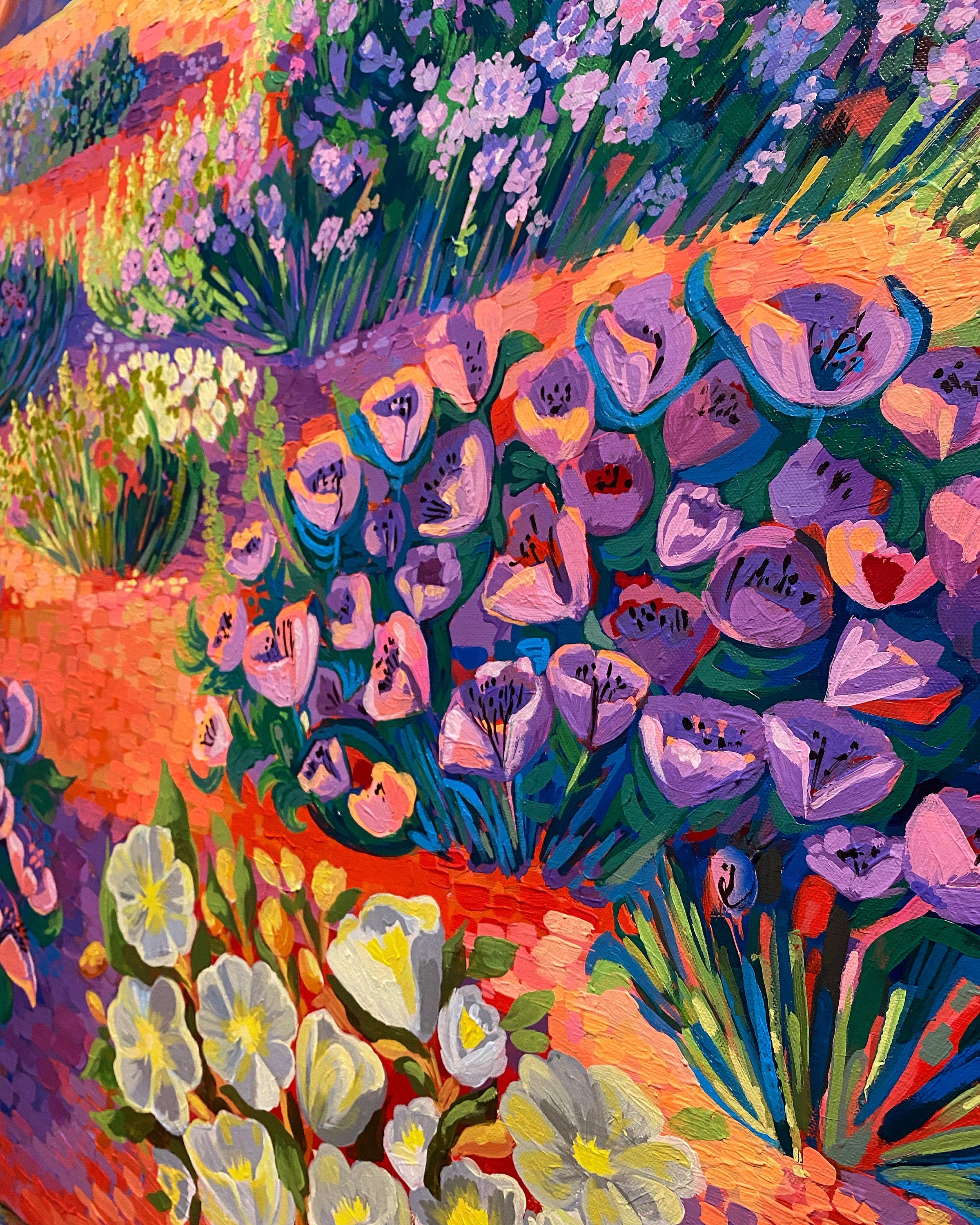 Art print of Original landscape oil and acrylic painting