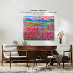 Giclée Signed Art Print of Original Oil Painting Wild Flowers