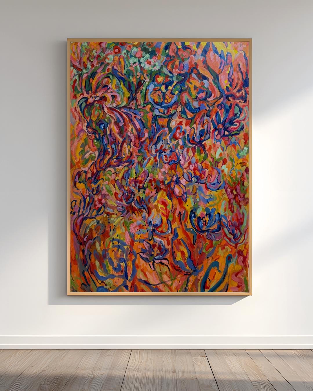 Original XXL huge abstract art painting